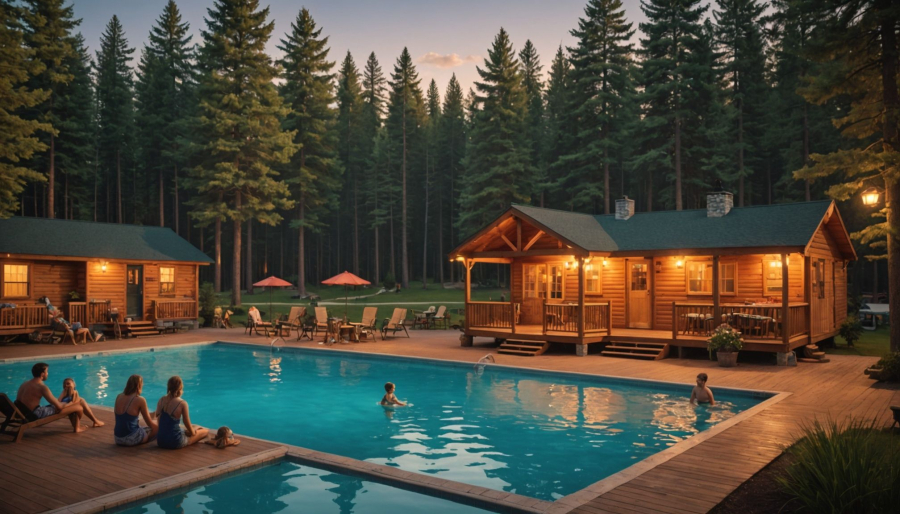 Ventajas de una piscina climatizada en camping